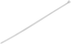 Хомуты нейлоновые для проводов, белые 100 шт., 7,6х400 мм FIT